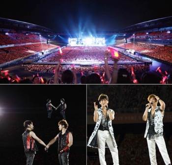 東方神起DVD『Live Tour  2013 ~TIME~ Final in NISSAN STADIUM』オリコンDVDチャートで1位に！　コンサート.jpg